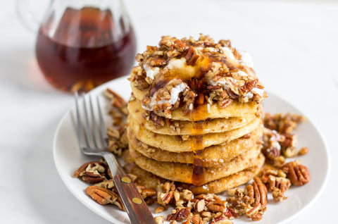 French Toast Pecan Pancakes