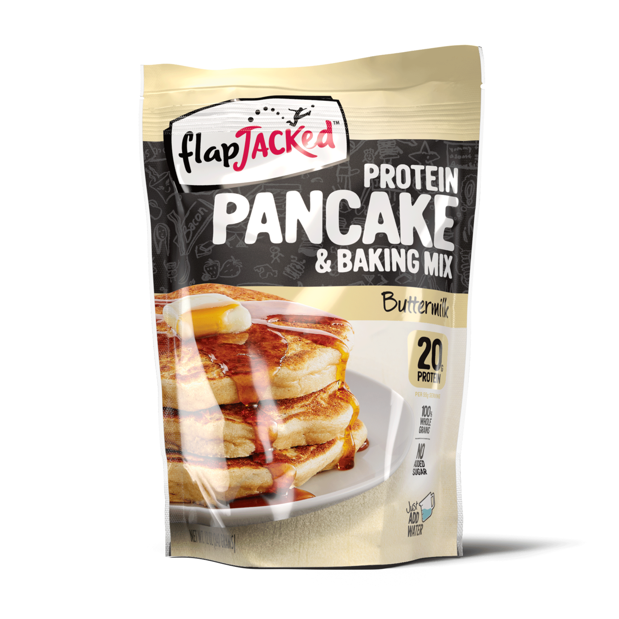 FlapJacked Buttermilk Protein Pancake & Baking Mix